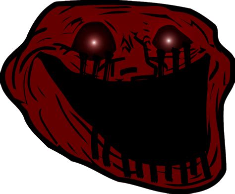 Bloodlust Trollface (Head) by Flowey2009 on DeviantArt