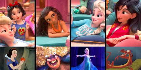 Wreck-It Ralph 2's Disney Princesses Have Hidden Easter Eggs