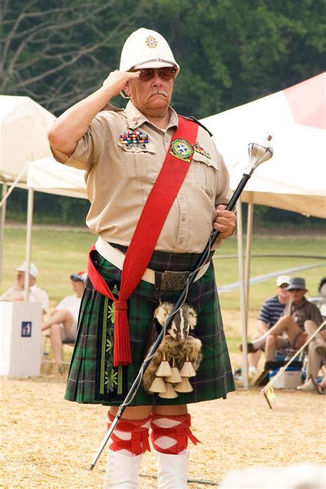 drum major salute | St. Andrew's Legion | Flickr