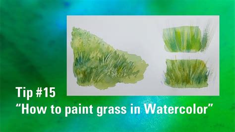 YouTube in 2020 | Watercolor, Watercolor landscape, Grass