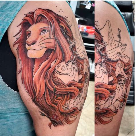 Share more than 82 small simba tattoo latest - in.cdgdbentre