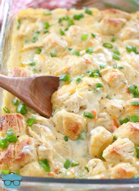 Chicken and Biscuits Casserole (+Video) - The Country Cook