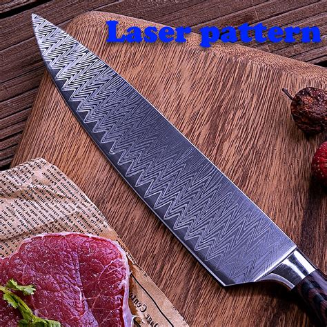 Chef Knife 8 inch Professional Kitchen Knives Stainless Steel | Etsy