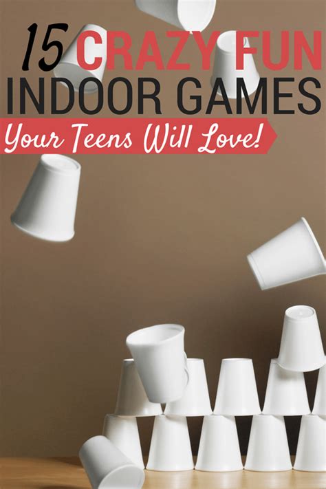 These indoor games for teens are perfect for entertaining a group of ...