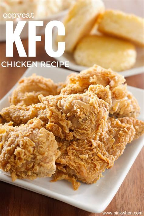 Copycat KFC Chicken Recipe | Ricetta | Ricette, Pollo fritto, Cibo