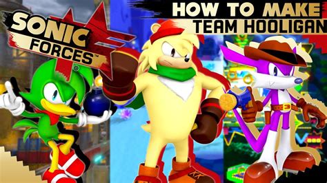 Sonic Forces - TEAM HOOLIGAN CUSTOM HEROES GUIDE! (Character Creation ...