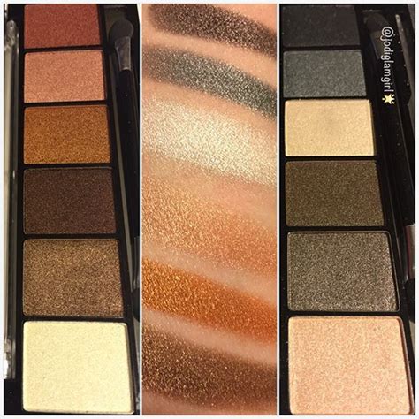 Swatch Sunday! These are swatches of the palettes shown in previous pic ...