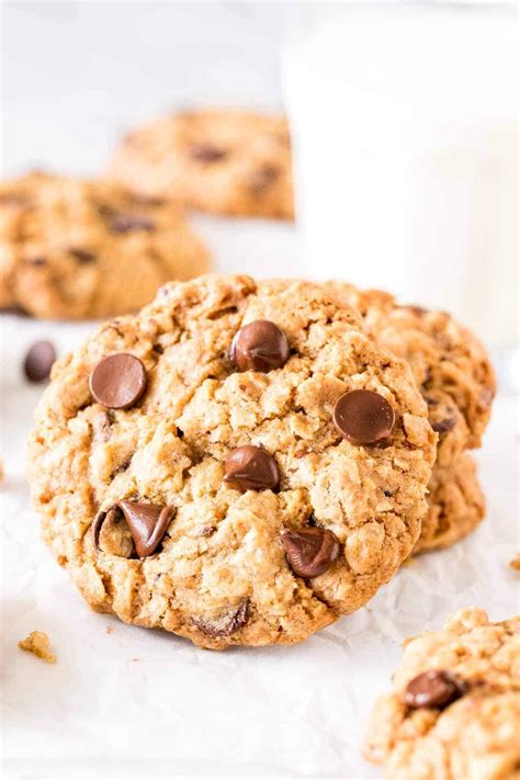 Easy Oatmeal Chocolate Chip Cookies Recipe | Deporecipe.co