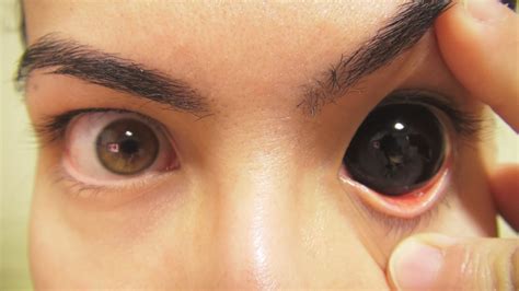 Black Sclera Contact Lenses by KisaMake on DeviantArt