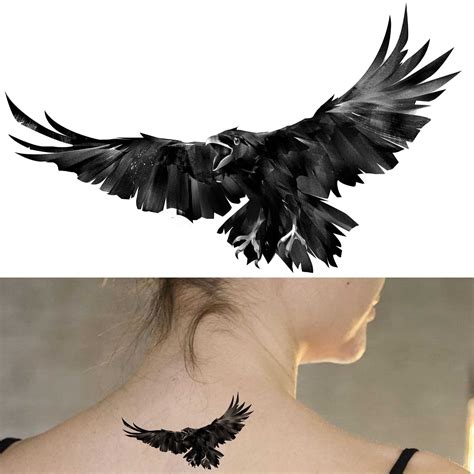 Raven Tattoo Chest