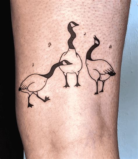 Goose Tattoo Design Images (Goose Ink Design Ideas) in 2022 | Goose ...