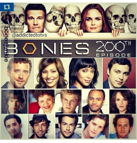 The cast of BONES! | Cine, Actores, Tv