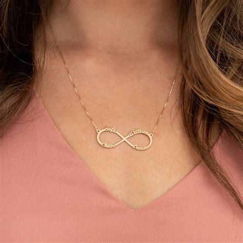 Infinity Necklaces - MyNameNecklace