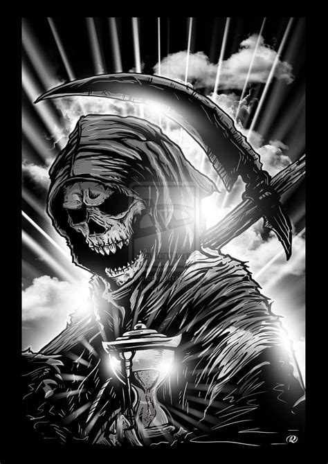 Grim Reaper by *r4pro on deviantART Grim Reaper Drawing, Grim Reaper ...