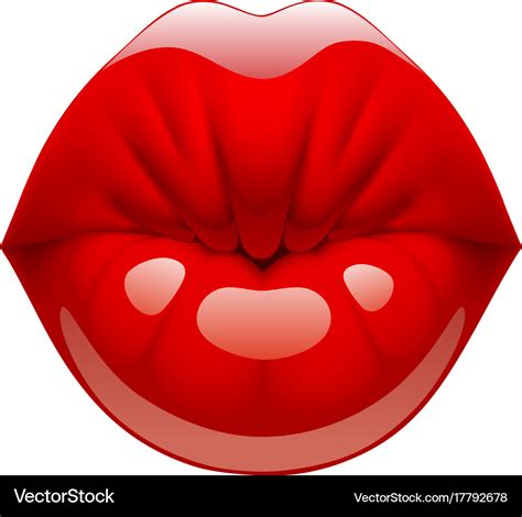 Red Kiss Lips Clipart Vector Lips Clip Art Teeth Lips Red Lips | The ...