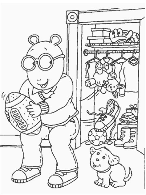 Free Printable Arthur Coloring Pages For Kids