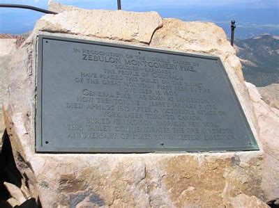 Zebulon Pike Memorial - Pikes Peak, CO - Citizen Memorials on ...