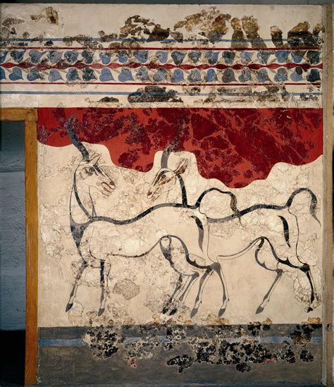 Minoan art, Greek paintings, Ancient paintings