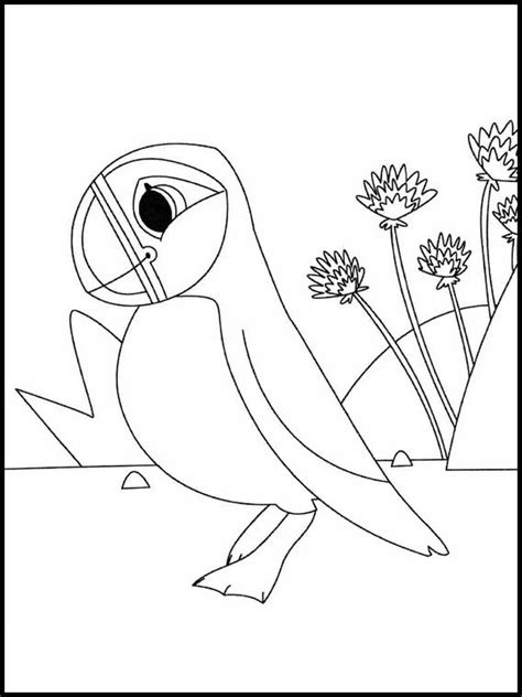 Puffin Rock Free Printable Coloring Pages 21