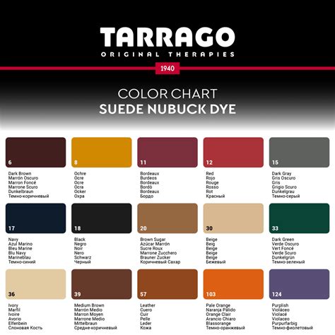 Ask us a color to dye your nubuck shoes... We have it! - Tarrago