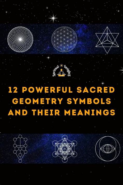 12 powerful sacred geometry symbols and their meanings – Artofit