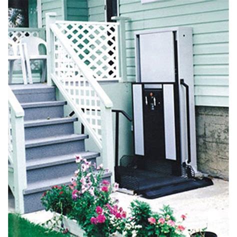 Freedom 52" Wheelchair Porch Lift for Home - Straight Right