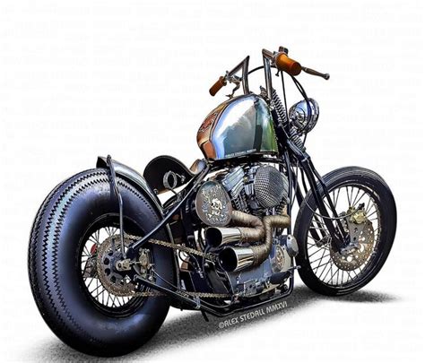 Pin on Bobber motorcycle