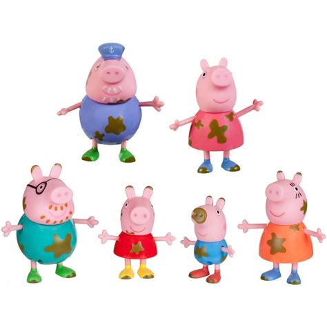 TV & Movie Character Toys Mummy & Peppa Peppa Pig Muddy Puddles Twin ...