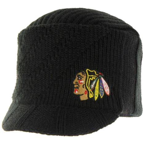 Women's Chicago Blackhawks '47 Brand Black Carrien Knit Hat - Shop.NHL.com