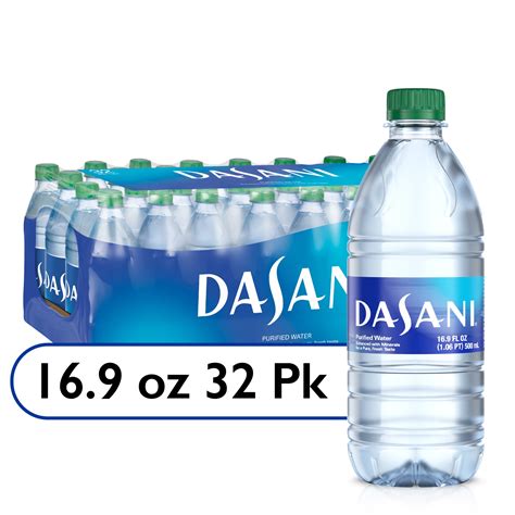 DASANI Purified Enhanced Mineral Water, 16.9 fl oz, 32 Count Bottles ...