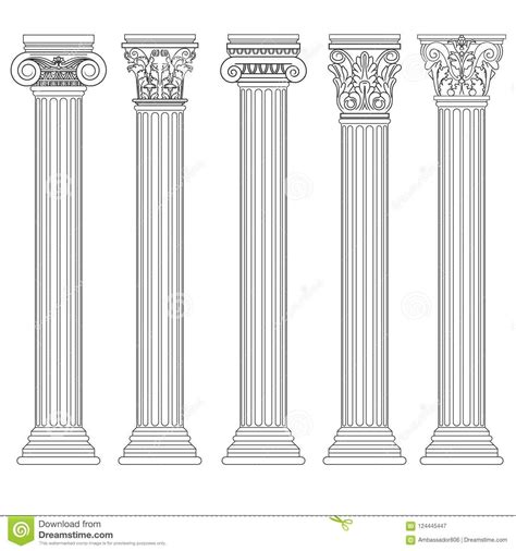 Ancient Greek Columns - Doric, Ionic, Corinthian Pillars