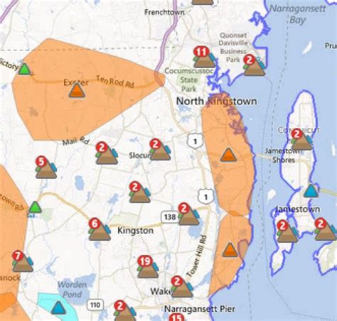 UPDATE: Power Outages Begin Across RI; 7,600 Without Power in NK ...