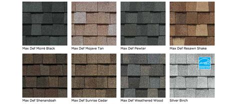 Asphalt Shingle Colors