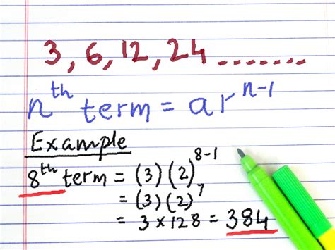 Geometric Sequence Equation - Tessshebaylo