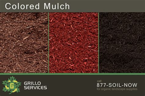 20 Yards Of Red/Brown/Black Mulch - Grillo Services