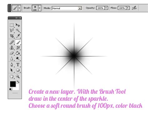 Create Sparkle Brushes in Photoshop