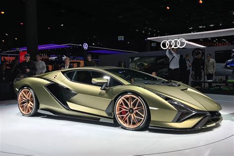 New 808bhp Lamborghini Sian: brand’s first hybrid takes Frankfurt bow ...