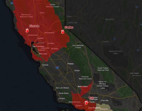 Cal Fire Evacuation Map