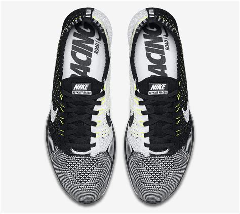 Nike Flyknit Racer White Black Volt - Sneaker Bar Detroit