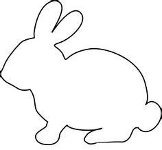 traceable bunnies - Google Search | Easter bunny template, Animal ...