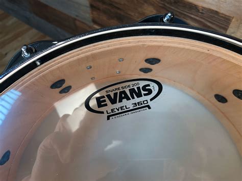 EVANS SNARE SIDE 200 GLASS RESONANT SNARE DRUM HEAD (SIZES 10" TO 14 ...