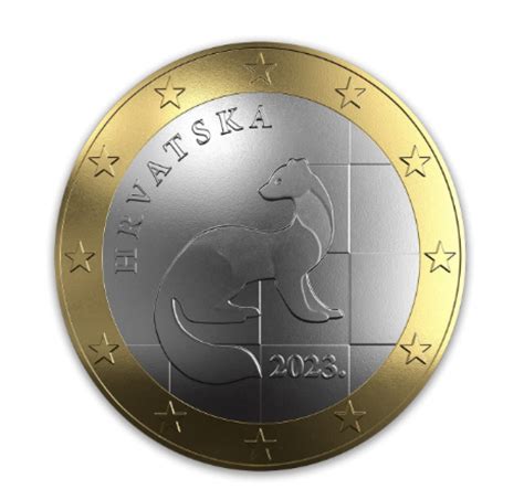 New 2023 euro croatian coin unveiled by the government - Numismag