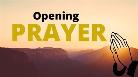 Opening And Closing Prayers For Meetings Pdf - rewabh