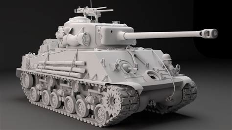 ArtStation - M4 Sherman tank (FURY) , Thiyagarajan Murugesan in 2021 ...