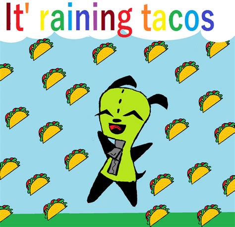 It's raining tacos! by LULUluvs2draw on DeviantArt