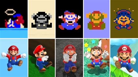 Evolution Of Super Mario Death Animation (1981-2021) - YouTube