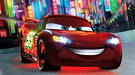 Lightning McQueen. Race for children's music - YouTube