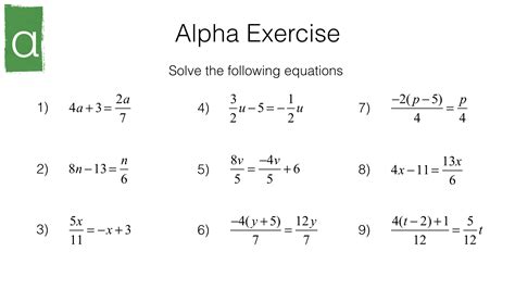 Worksheet Solving Equations With Fractions