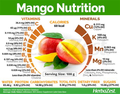 Nutritional Value Of Mangoes | Blog Dandk