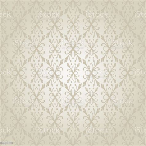 Gray Background Vintage Wallpaper Stock Illustration - Download Image ...